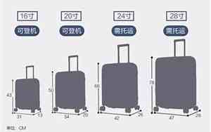 飞机行李箱尺寸规定登机