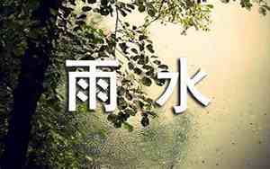 形容雨水感情的句子有哪些