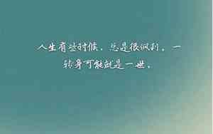 不舍不得的经典句子图片