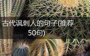 高情商讽刺人的句子