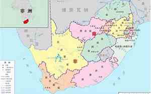 南非在哪里世界地图