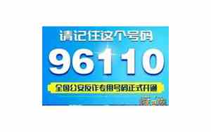 02296110是什么号码显示天津公安局
