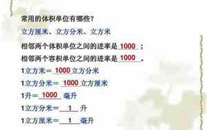 9立方分米等于多少升多少毫升