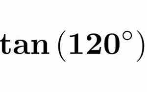 tan120度等于多少根号几