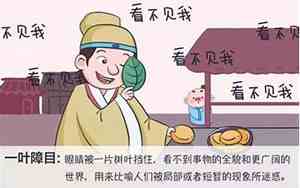 一叶障目的道理10个字