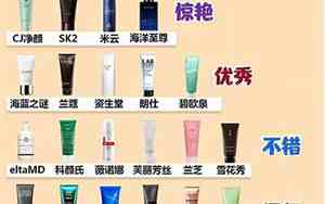 洗面奶 排行榜