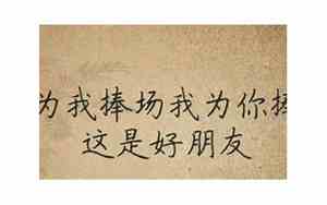 怀忘友情的句子简短