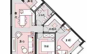 三角户型装修图片