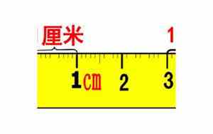 一厘米有多长标准图片