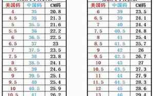 39码鞋子是多少厘米