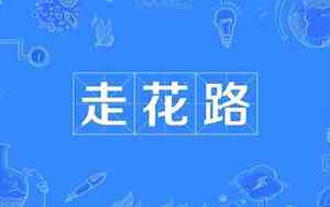 什么叫走花路的人
