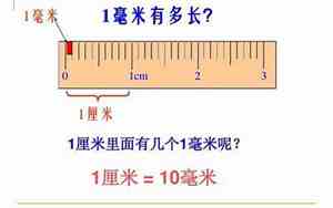 三厘米等于几毫米的答案