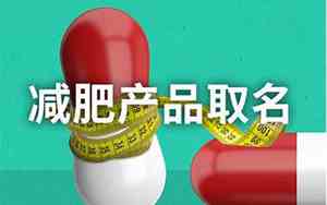 减肥产品公司起名大全