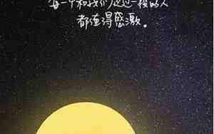 夜里感悟人生的句子