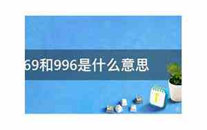 车牌669是什么意思